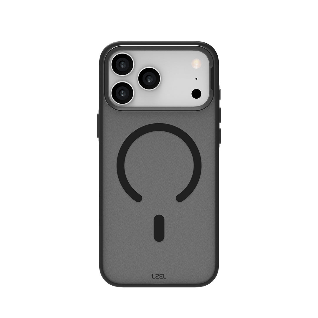 LZEL MagHexro Matte Case for iPhone 17 Pro| Black LZEL MagHexro Matte Case for iPhone 17 Pro| Black